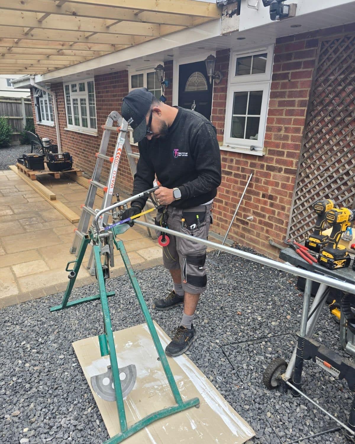 Tauseef Afzal — Founder & lead electrician